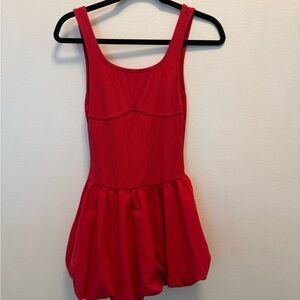 Red Kids One Piece Dress